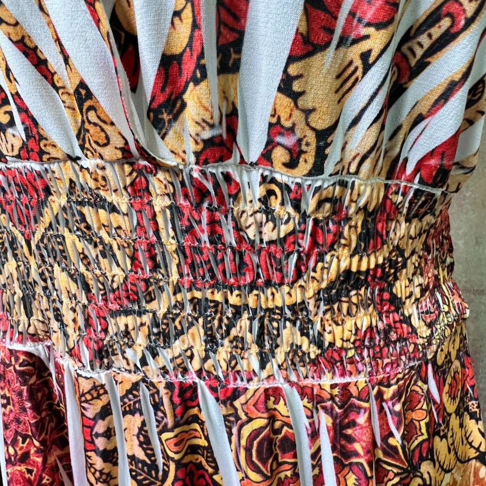 📌Fresh of LA Plus Size  Sleeveless Maxi Dress w/ Interesting Backside Neckline - Picture 6 of 16